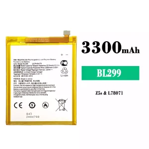 Phone battery BL299 for Lenovo Z5s