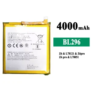 Phone battery BL296 for Lenovo Z6/Z6Pro