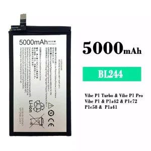 Phone battery BL244 for Lenovo Vibe P1 Turbo / Vibe P1 Pro / Vibe P1
