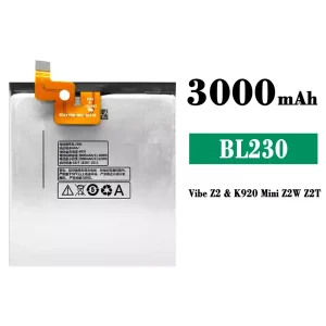 Phone battery BL230 for Lenovo Vibe Z2/Z2T/K920 Mini Z2W