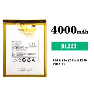 Phone battery BL223 for Lenovo K80/VIBE Z2 pro/P90/K7