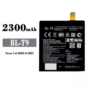 Phone battery BL-T9 for LG Nexus 5
