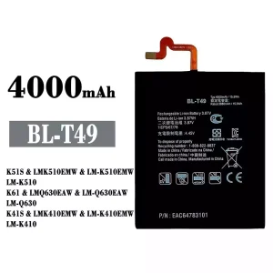 Phone battery BL-T49 for LG K51S / K61 / K41S