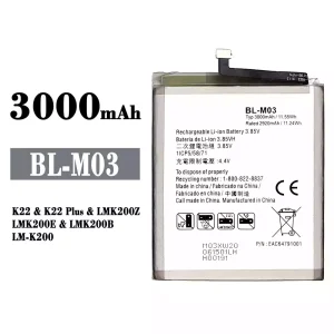 Phone battery BL-M03 for LG K22 / K22 Plus