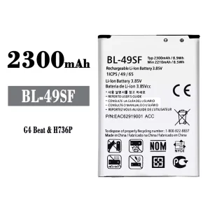Phone battery BL-49SF for LG G4 Beat