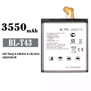 Phone battery BL-T43 for LG G8S ThinQ