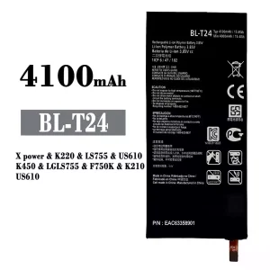 Phone battery BL-T24 for LG Xpower