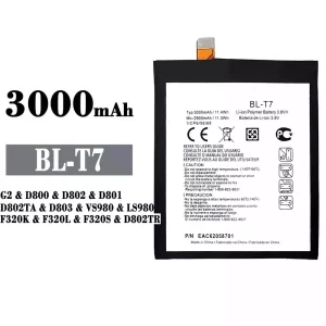 Phone battery BL-T7 for LG G2