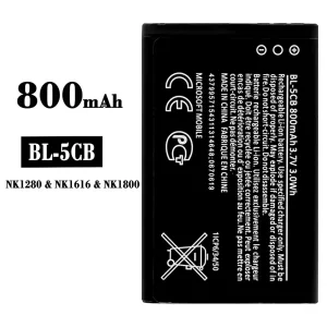 Phone battery BL-5CB for Nokia NK1280/NK1616/NK1800