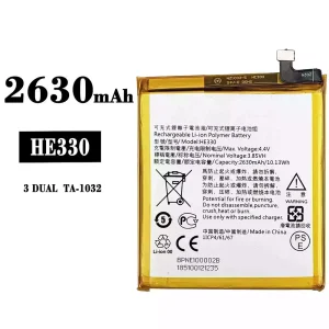 Phone battery HE330 for Nokia 3 DUAL