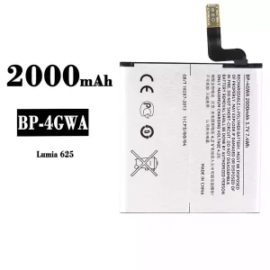 Phone battery BP-4GWA for Nokia Lumia 625