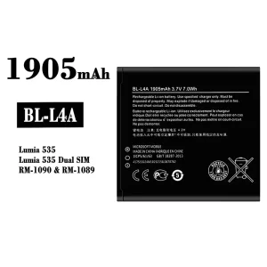 Phone battery BL-L4A for Nokia Lumia 535