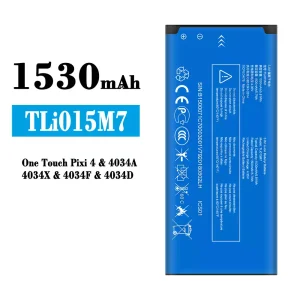 Phone battery TLi015M7 for Alcatel One Touch Pixi 4