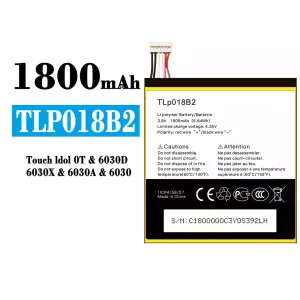 Phone battery TLP018B2 for Alcatel Touch idol OT