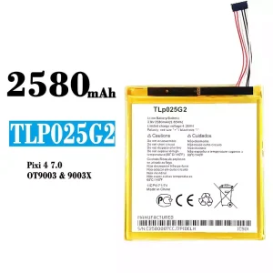 Phone battery TLP025G2 for Alcatel Pixi 4 7.0