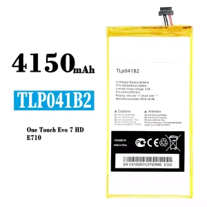 Phone battery TLP041B2 for Alcatel One Touch Evo 7 HD