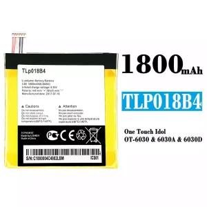 Phone battery TLp018B4 for Alcatel One Touch Idol