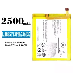 Phone battery Li3825T43P3h736037 for ZTE Blade A2/ Blade V7 lite