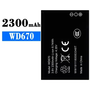 Phone battery WD670 for ZTE
