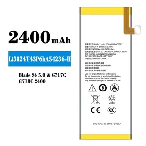 Phone battery Li3824T43P6hA54236-H for ZTE Blade S6 5.0