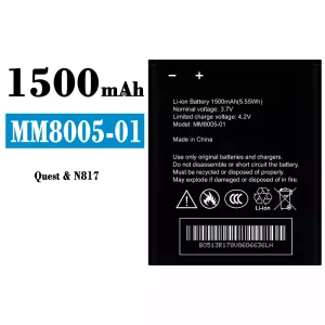 Phone battery MM8005-01 for ZTE Quest/N817