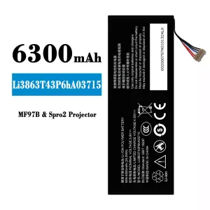 Phone battery Li3863T43P6hA03715 for ZTE MF97B/Spro2 Projector