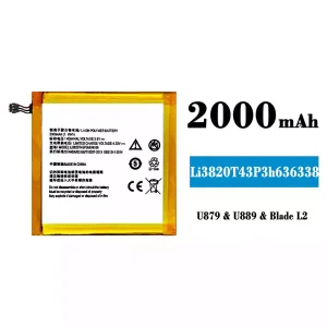 Phone battery Li3820T43P3h636338 for ZTE BLADE L2