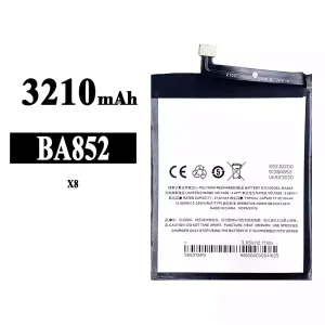 Phone battery BA852 for Meizu X8