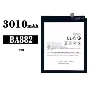 Phone battery BA882 for Meizu 16TH