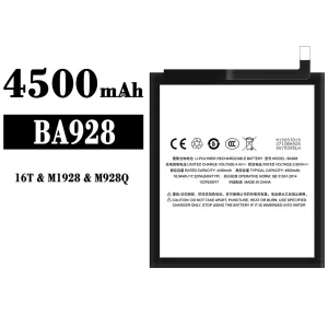 Phone battery BA928 for Meizu 16T/M1928/M928Q