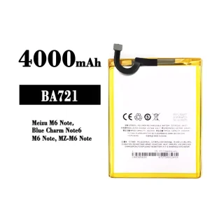 Phone battery BA721 for Meizu M6/Blue Charm Note 6