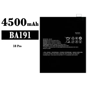 Phone battery BA191 for Meizu 18 Pro