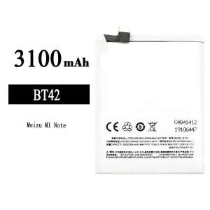 Phone battery BT42 for Meizu M1 Note