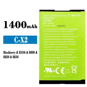 Phone battery BAT-11005-001 for BlackBerry 8350i/8800/8820/8830/C-X2