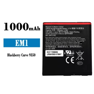 Phone battery BAT-34413-003 for BlackBerry Curve 9350/EM1