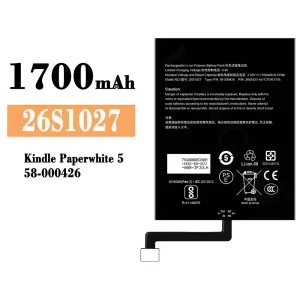 Phone battery 26S1027 for Amazon Kindle Paperwhite 5