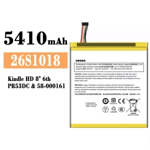 Phone battery 26S1018 for Amazon Kindle HD 8" 6th/58-000161