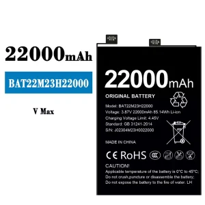 Phone battery BAT22M23H22000 for Doogee V Max