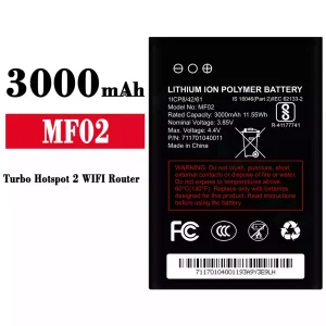 Phone battery MF02 for Kyocera Turbo Hotspot 2 WIFI Router