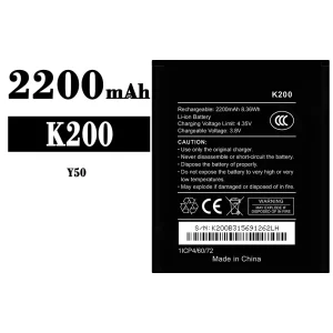 Phone battery K200 for Wiko Y50