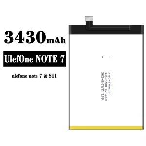 Phone battery ulefone note 7 for ulefone note S11