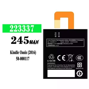 Phone battery 223337 for Amazon Kindle Oasis (2016)/58-000117