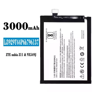 Phone battery Li3929T44P6h796137 for ZTE nubia Z11