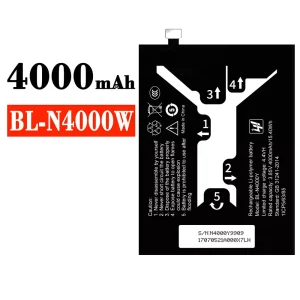 Phone battery BL-N4000W for Gionee