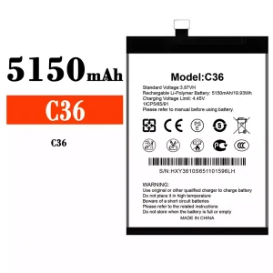 Phone battery for Oukitel C36