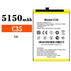 Phone battery for Oukitel C35