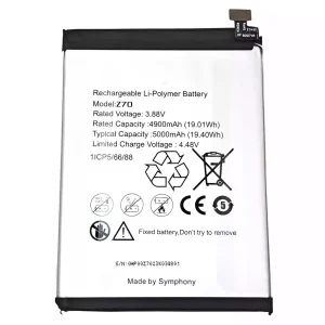 Phone battery for SYMPHONY Z70