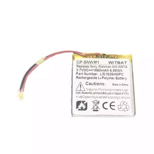 New Replacement Bluetooth Headphone battery for Sony Walkman LIS1626HNPC