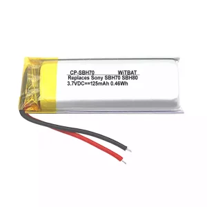 New Replacement Bluetooth Headphone battery for Sony AHB401230UPC-02,AHB401230UPG-02