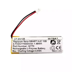 New Replacement Bluetooth Headphone battery for Sena SMART HJC 10B,Sena Smart HJC 20B